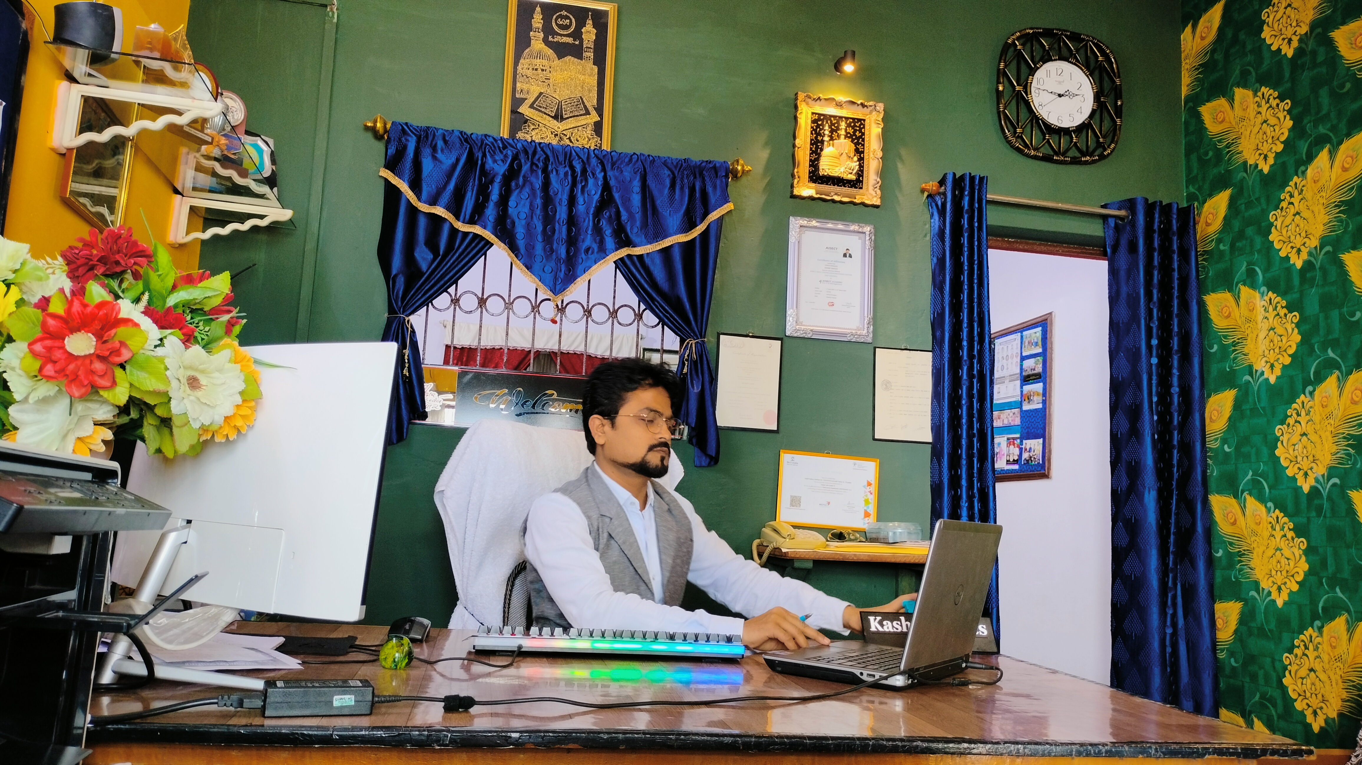 Students learning